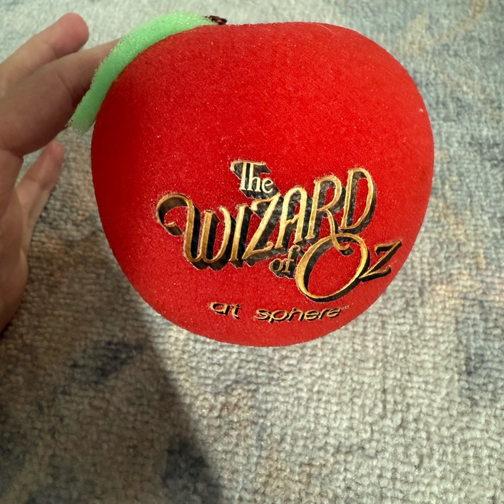 The Wizard of Oz Red Apple Sphere souvenir Las Vegas